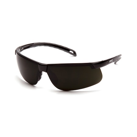 Pyramex Ever-Lite(R), Welding Safety Glasses, Anti-Scratch, Shade 5.0 Lens, Black Frame SB8650SF